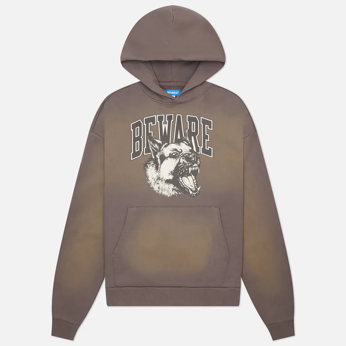 MARKET Мужская толстовка Tonal Beware Hoodie