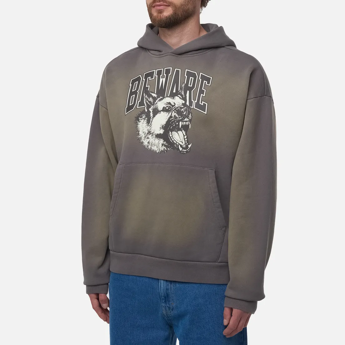 MARKET Мужская толстовка Tonal Beware Hoodie