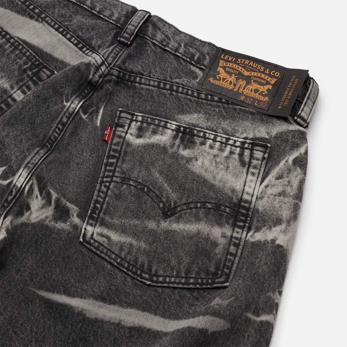 Levi's Skateboarding Мужские джинсы Baggy 5 Pocket