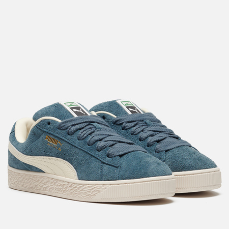 Кроссовки Puma Suede XL Hairy, цвет синий, размер 43 EU