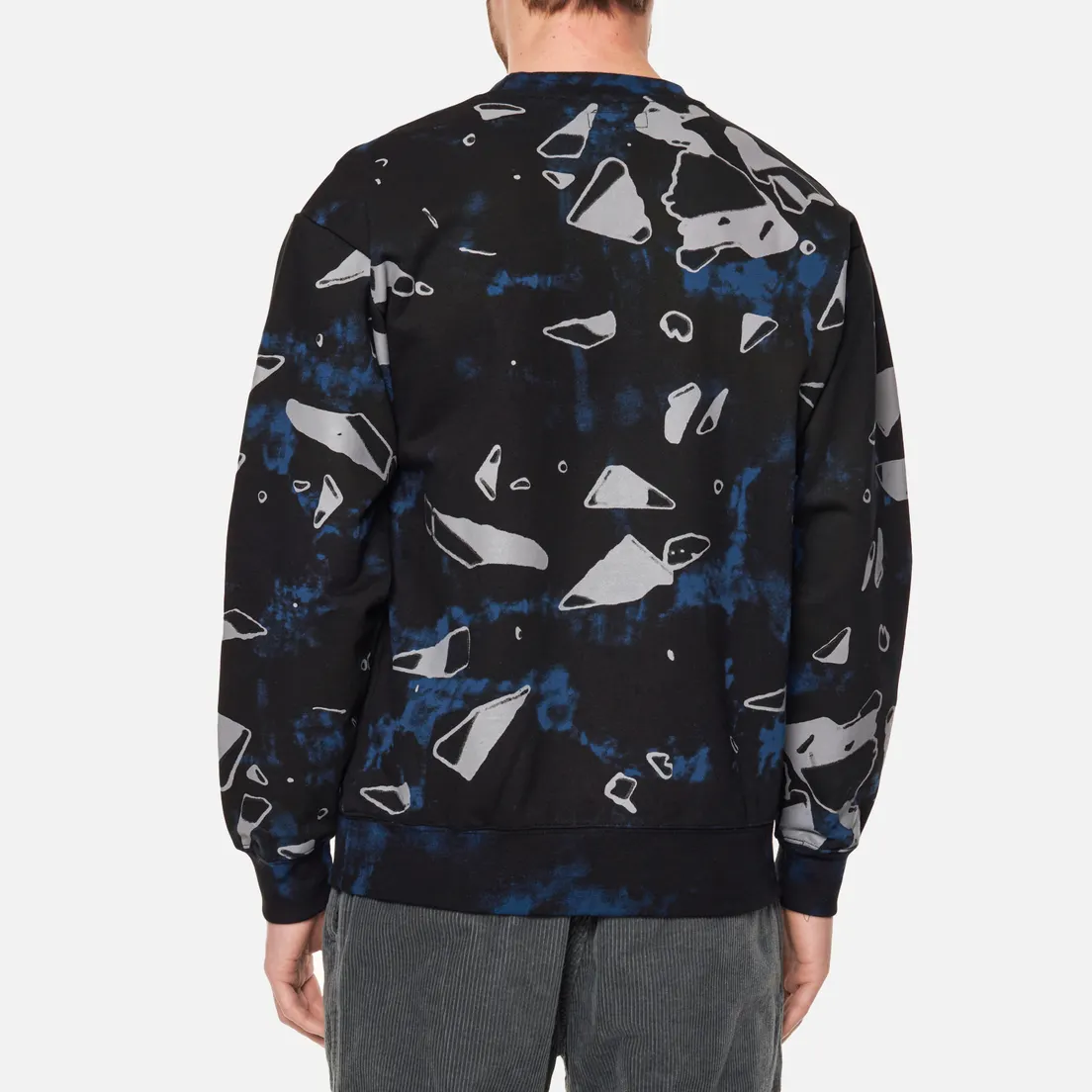 MARKET Мужская толстовка Shattered Backboard Tie-Dye Crew Neck
