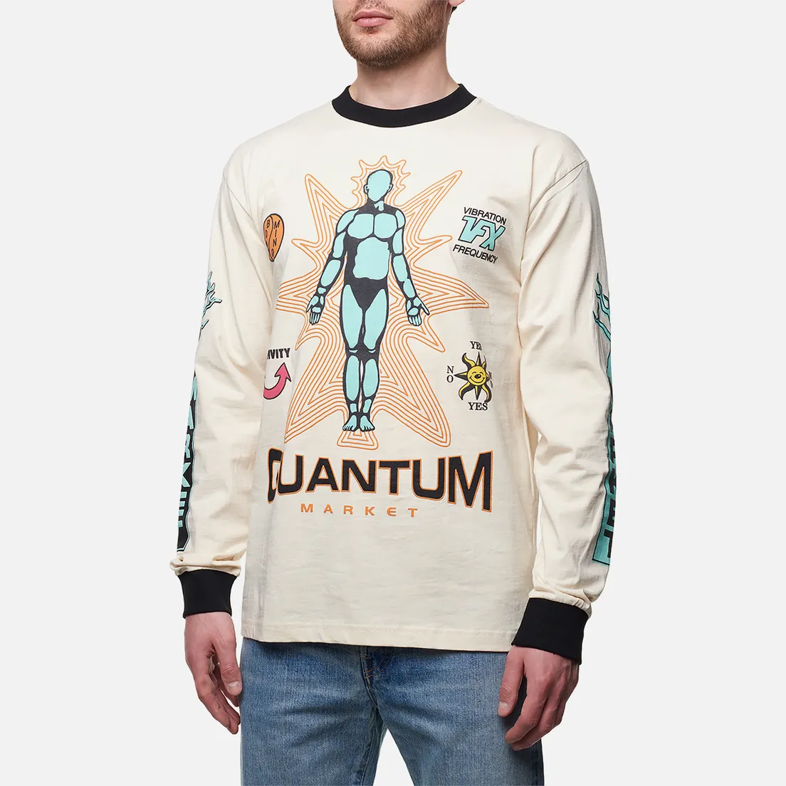 MARKET Мужской лонгслив Quantum