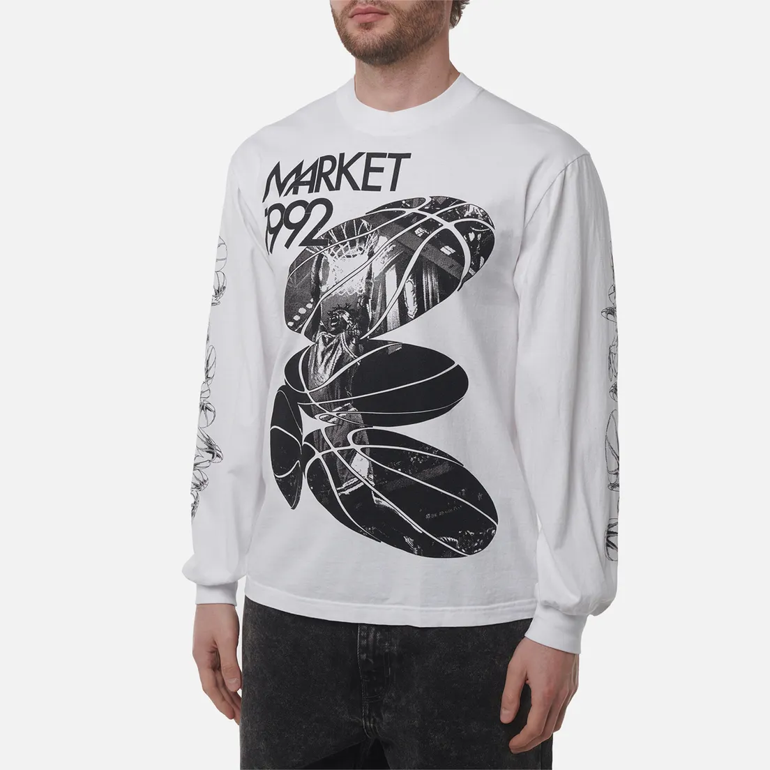 MARKET Мужской лонгслив 1992
