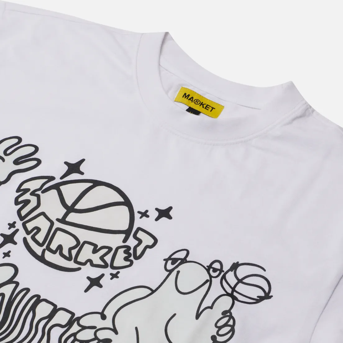 MARKET Мужская футболка Outer Space Traveling Uv