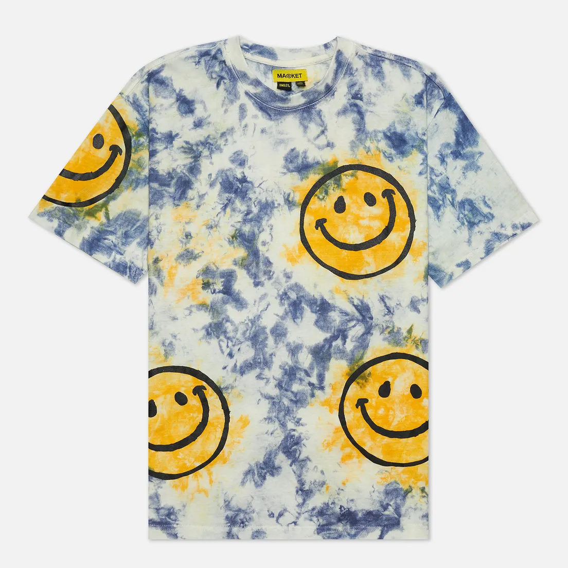 MARKET Мужская футболка Smiley Sun Dye