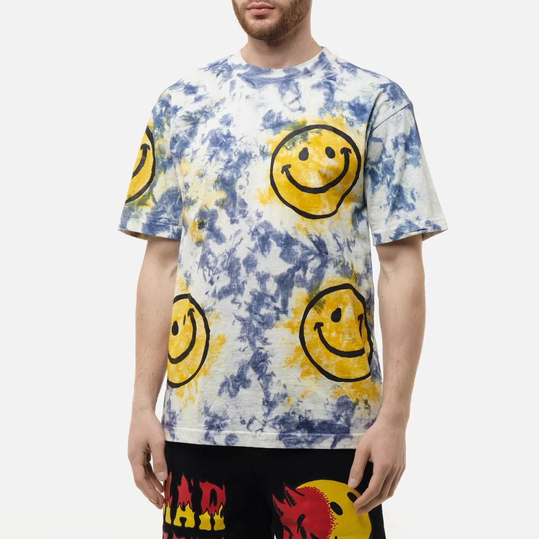 MARKET Мужская футболка Smiley Sun Dye