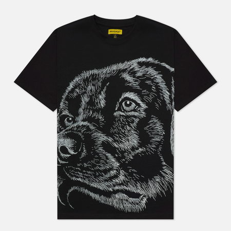 Мужская футболка MARKET Guard Dog Maximum Security, цвет чёрный, размер L