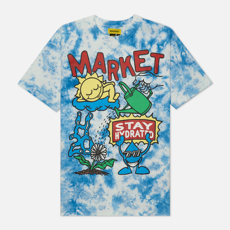 Мужская футболка MARKET Stay Hydrated, цвет голубой, размер XXL