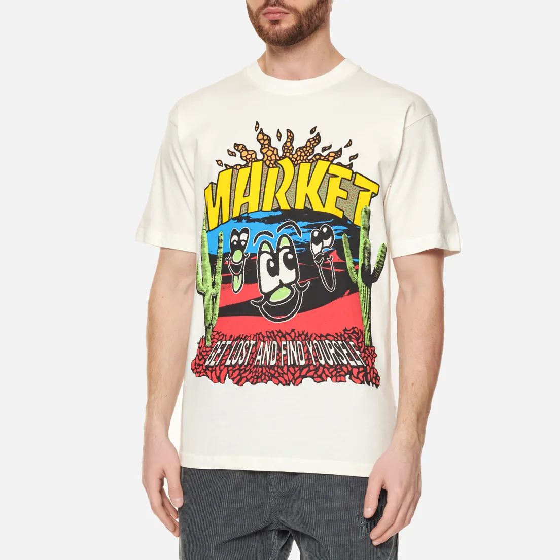 MARKET Мужская футболка Desert Faces