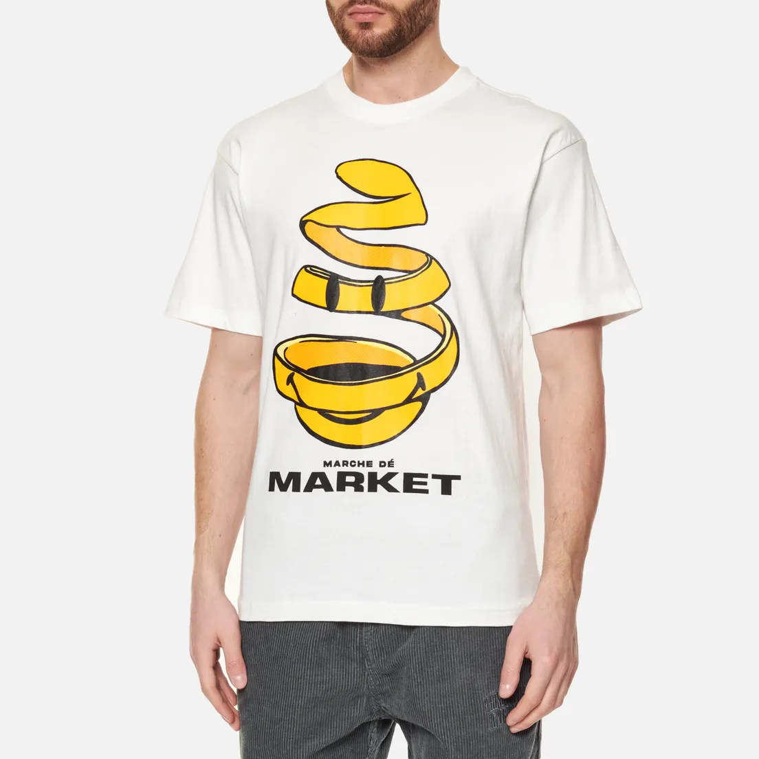 MARKET Мужская футболка Smiley Marche De