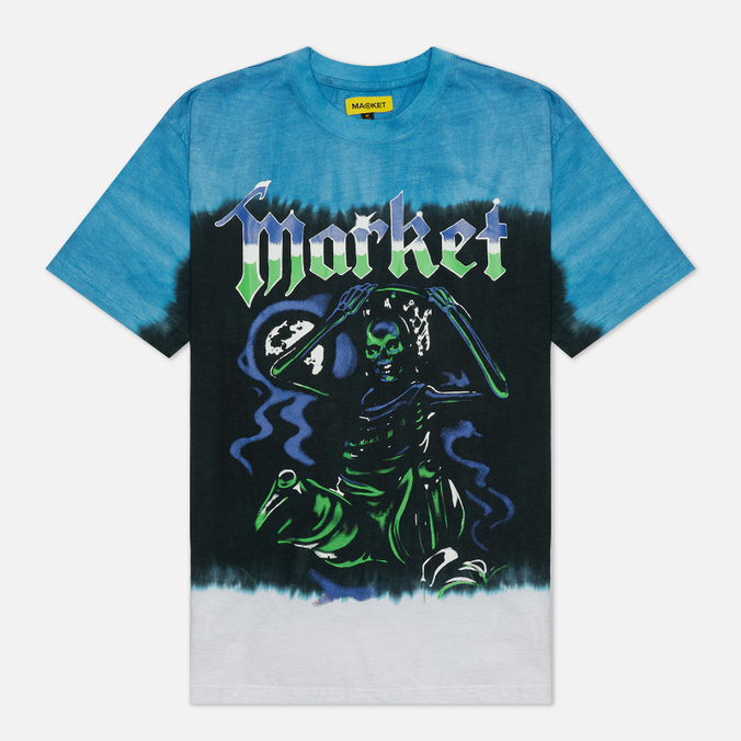 Мужская футболка MARKET, цвет синий, размер L 399000971-3142 Killing The Game Glow In The Dark - фото 1