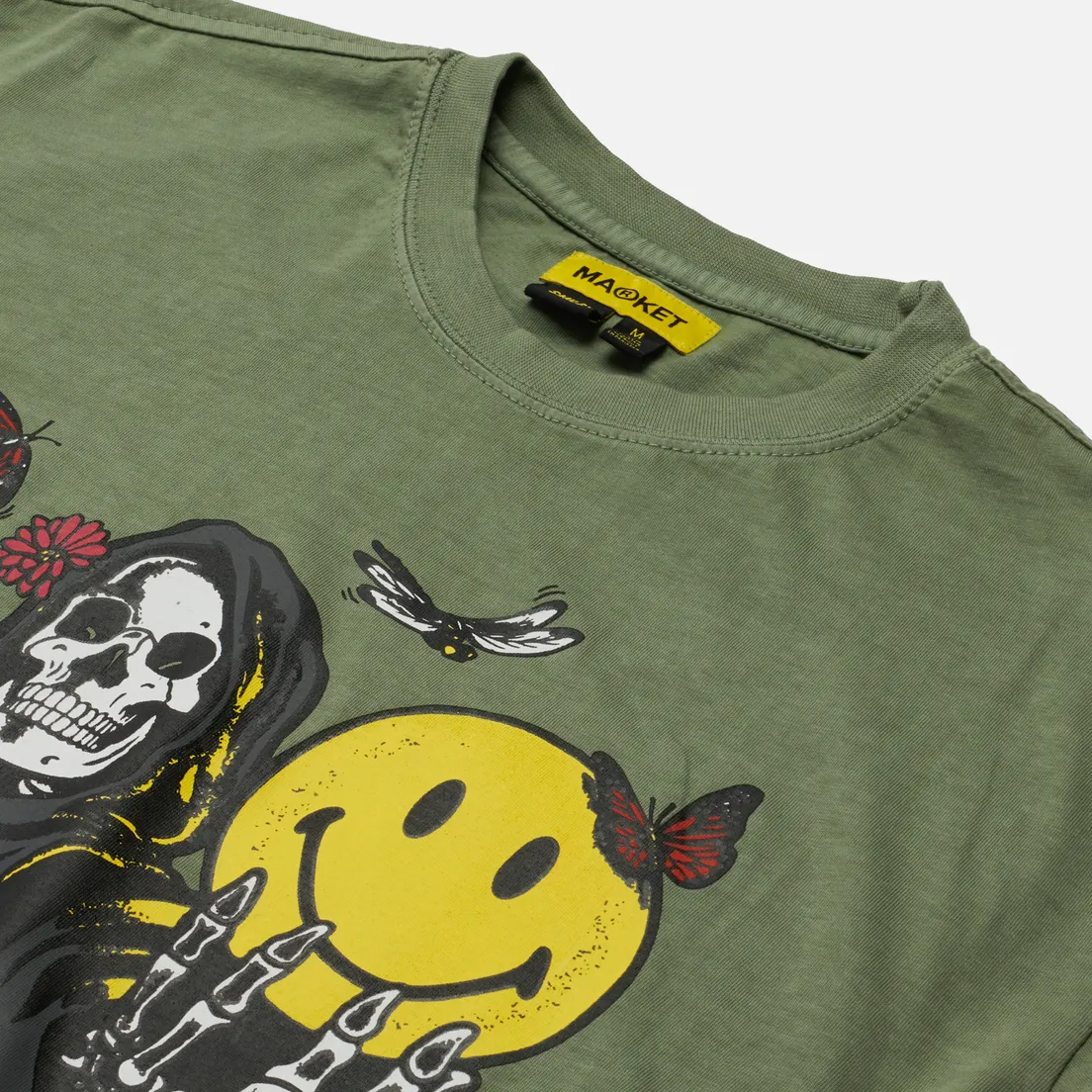 MARKET Мужская футболка Smiley Look At The Bright Side