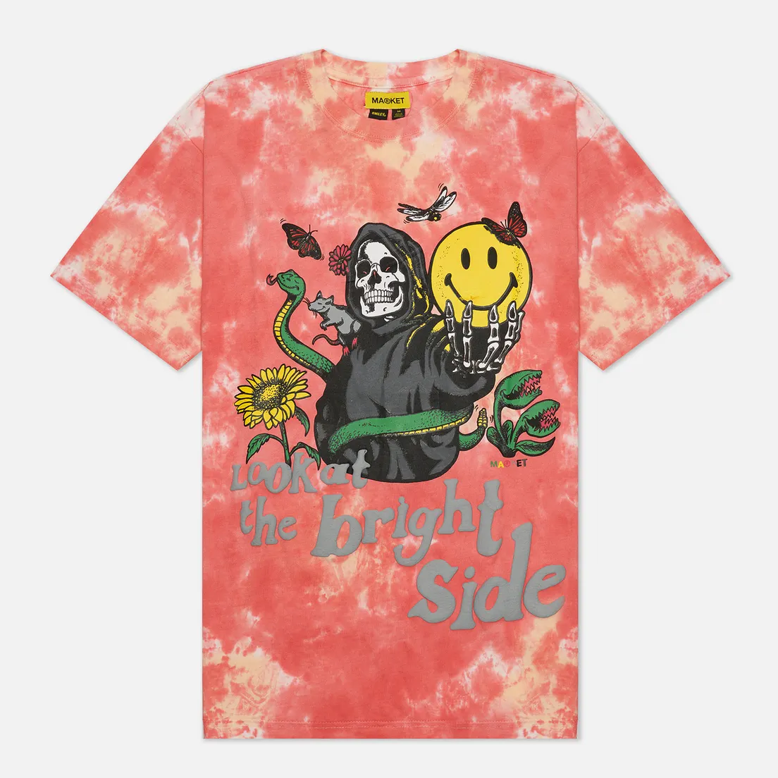 MARKET Мужская футболка Smiley Look At The Bright Side