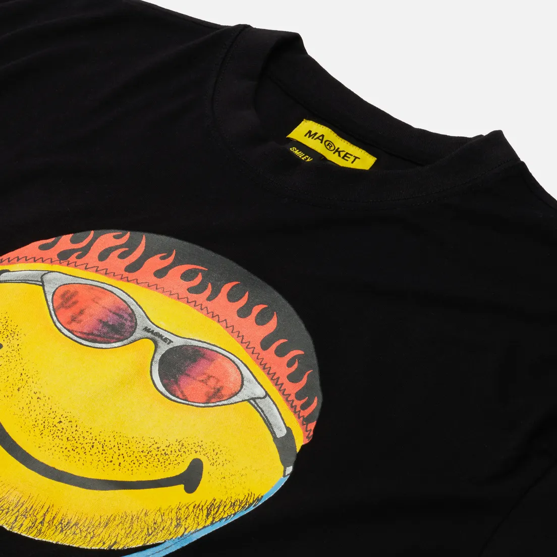 MARKET Мужская футболка Smiley Dont Happy Be Worry