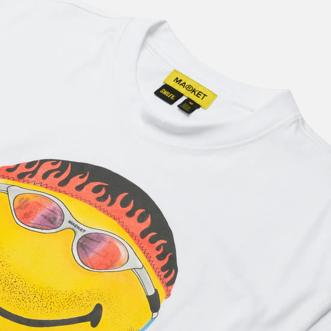 MARKET Мужская футболка Smiley Dont Happy Be Worry