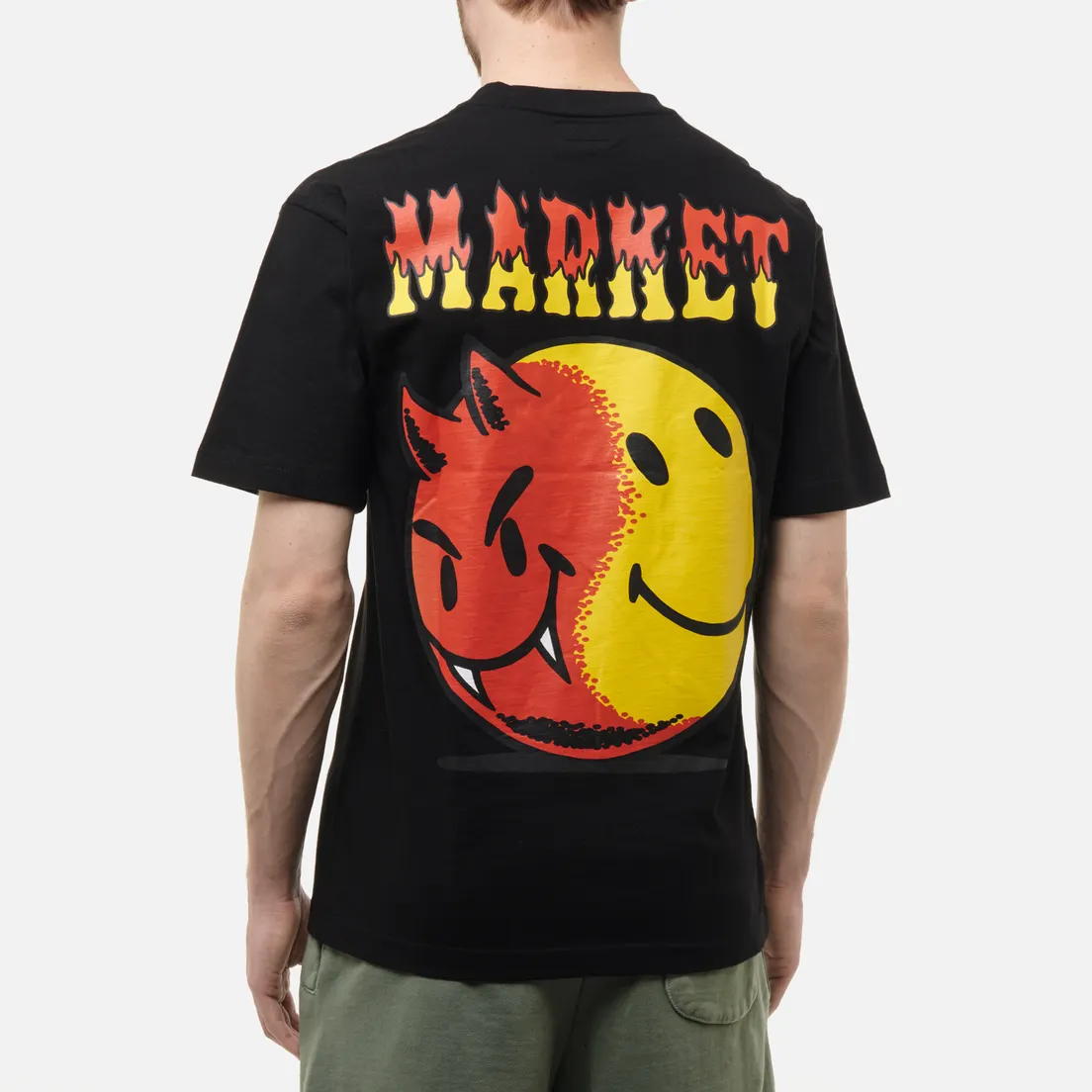 MARKET Мужская футболка Smiley Good And Evil