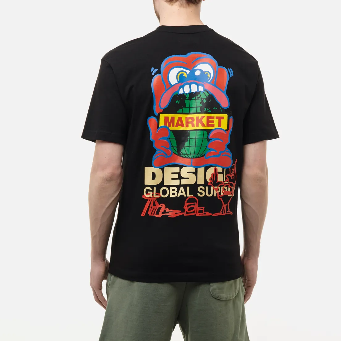 MARKET Мужская футболка Design Global Supply