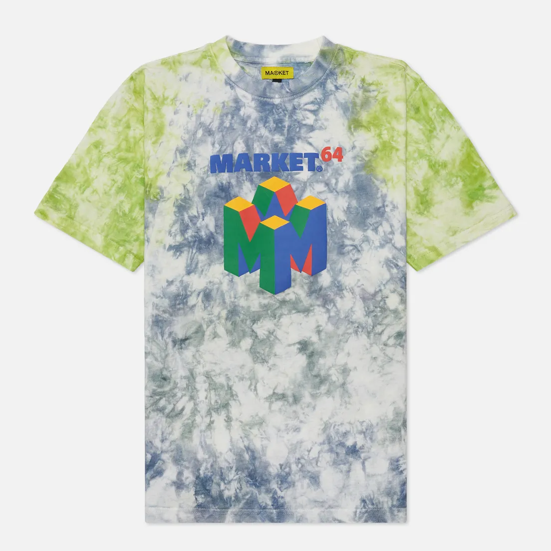 MARKET Мужская футболка M64 Tie-Dye