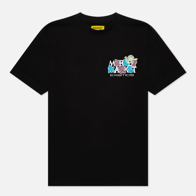 Мужская футболка MARKET, цвет чёрный, размер M