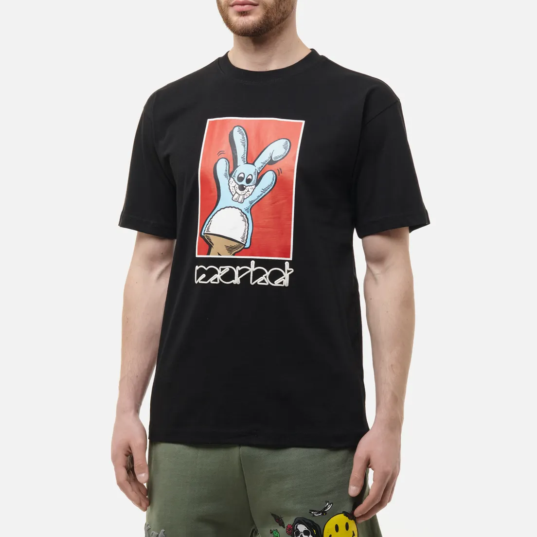 MARKET Мужская футболка Bunny Puppet Puff