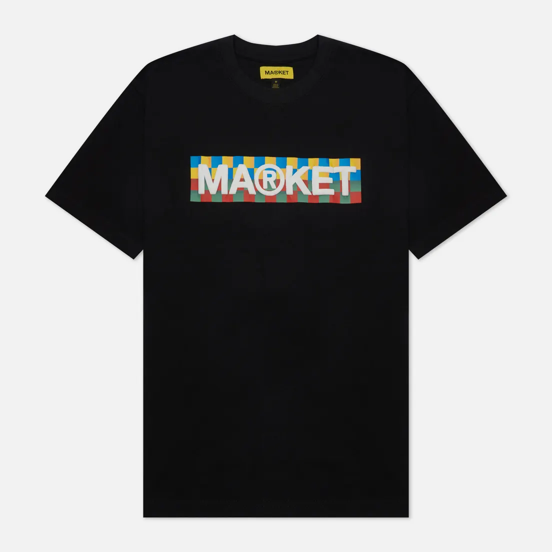 MARKET Мужская футболка Checkered Bar Logo