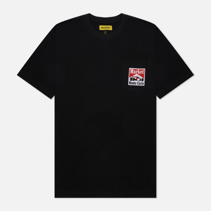 Мужская футболка MARKET, цвет чёрный, размер L