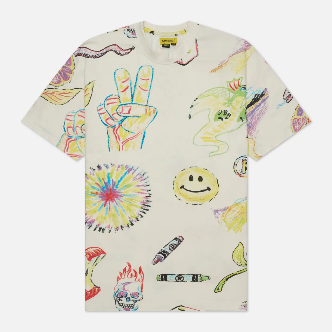 MARKET Мужская футболка Coloring Book All Over Print