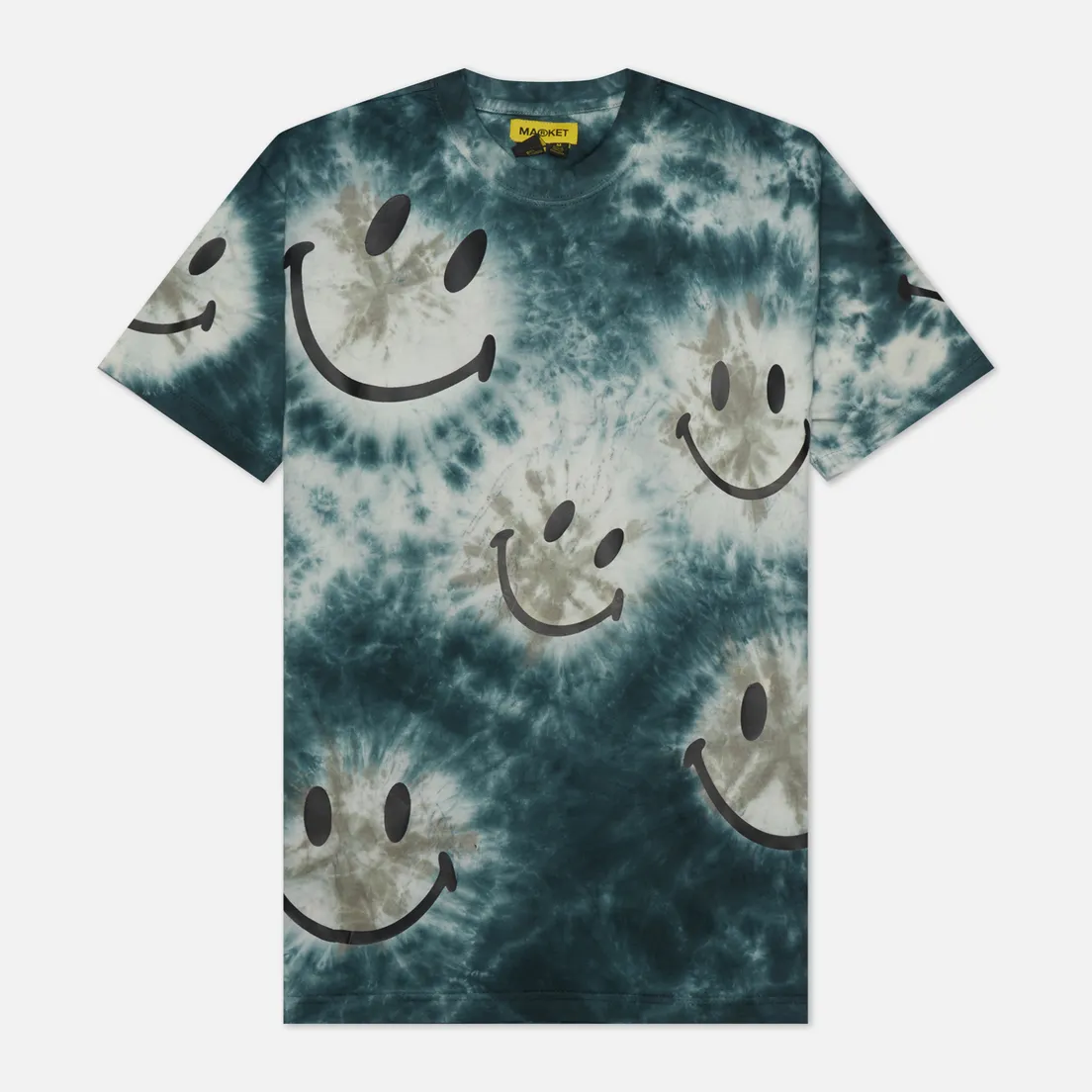 MARKET Мужская футболка Smiley Shibori Dye