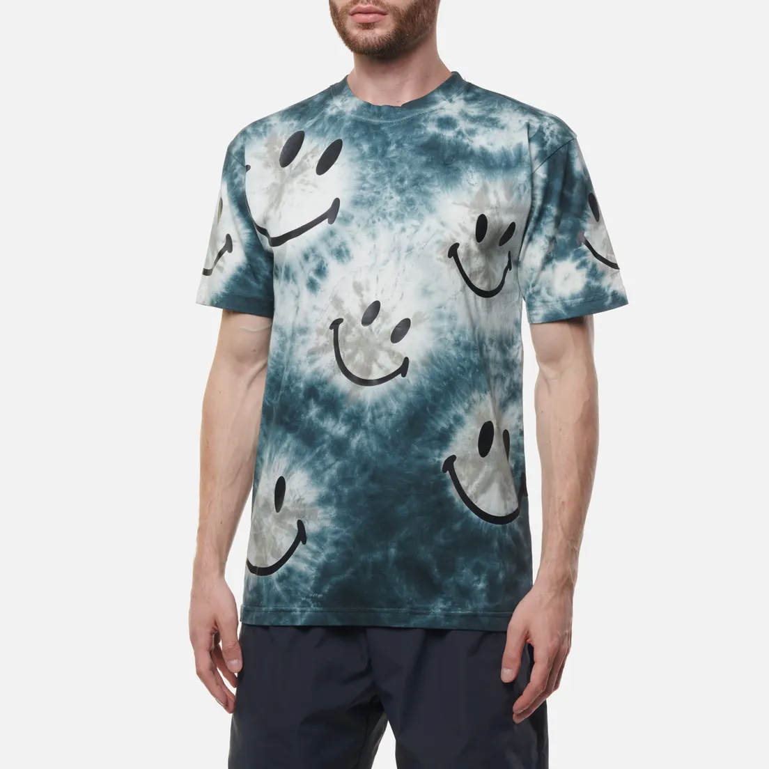 MARKET Мужская футболка Smiley Shibori Dye