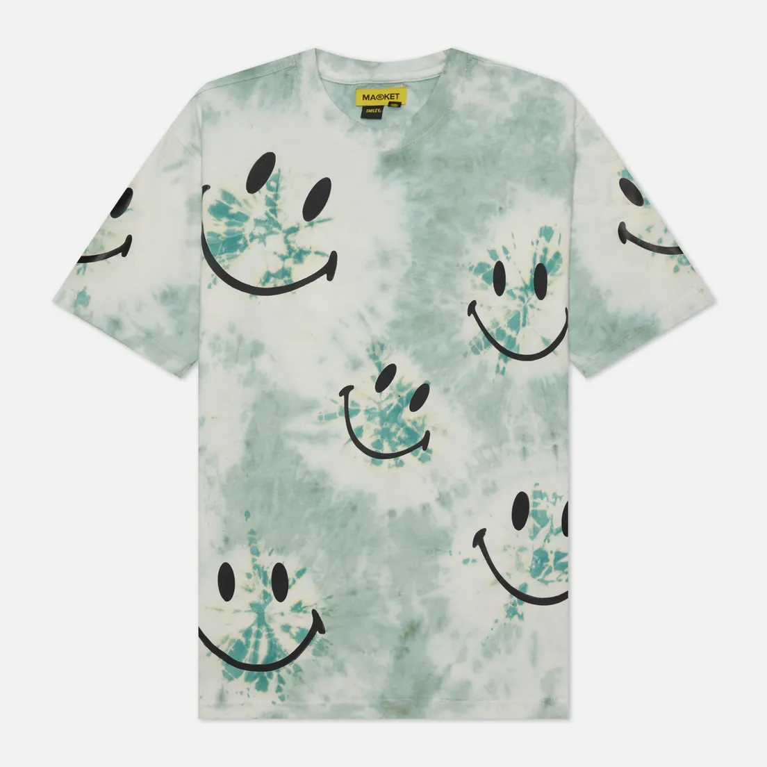 MARKET Мужская футболка Smiley Shibori Dye
