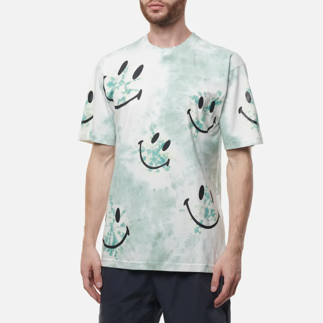 MARKET Мужская футболка Smiley Shibori Dye