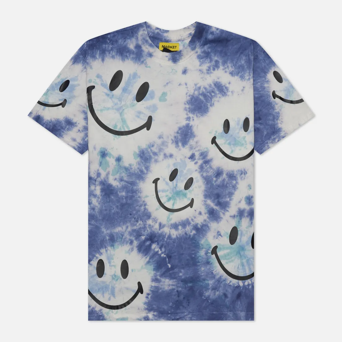 MARKET Мужская футболка Smiley Shibori Dye