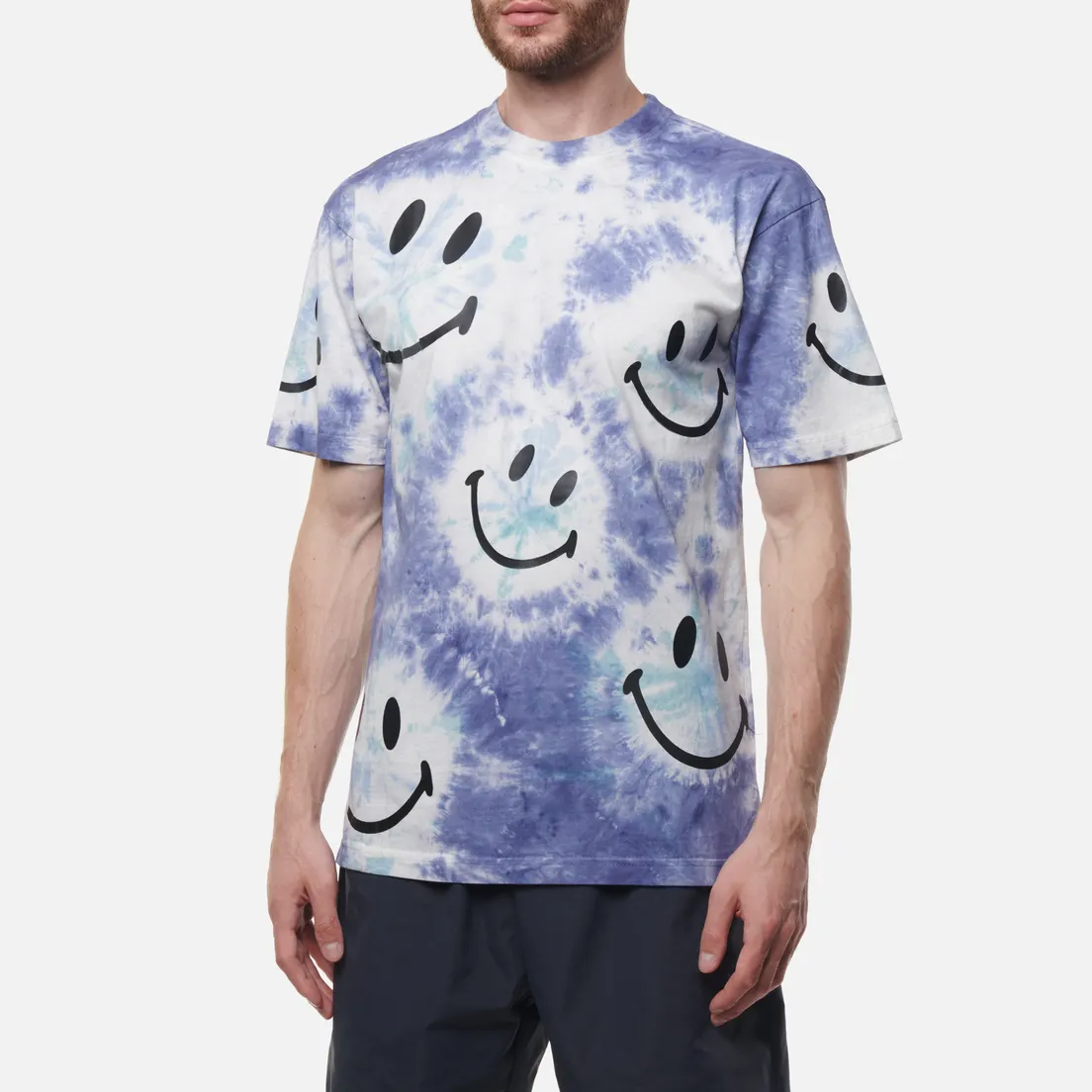 MARKET Мужская футболка Smiley Shibori Dye
