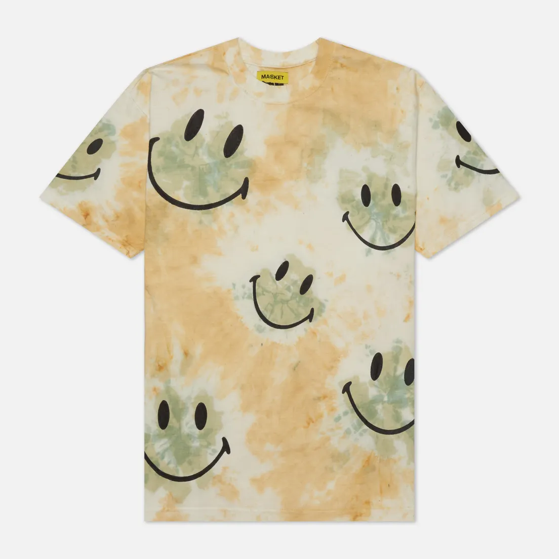 MARKET Мужская футболка Smiley Shibori Dye
