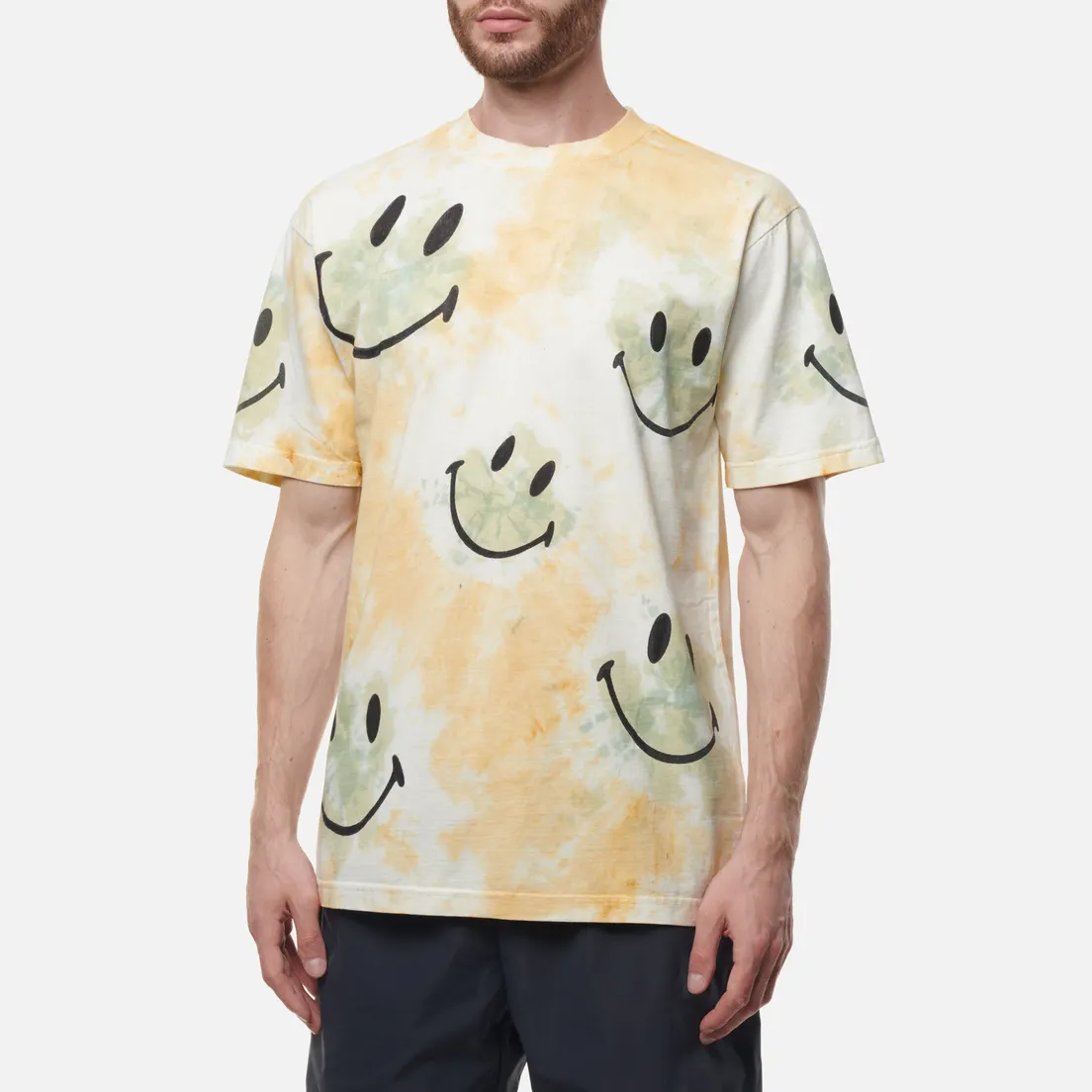 MARKET Мужская футболка Smiley Shibori Dye