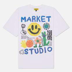 MARKET Мужская футболка Smiley Collage
