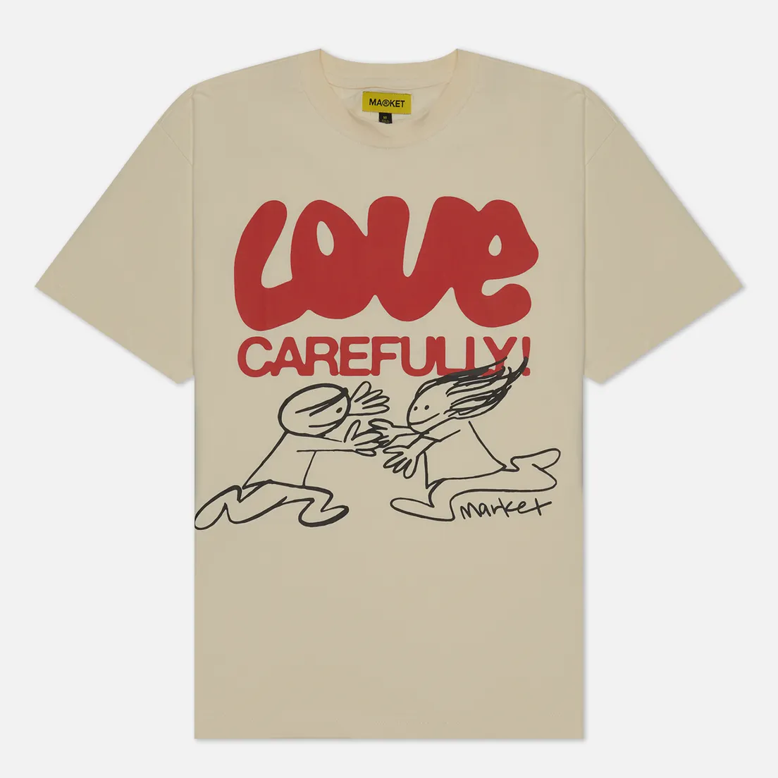 MARKET Мужская футболка Love Carefully