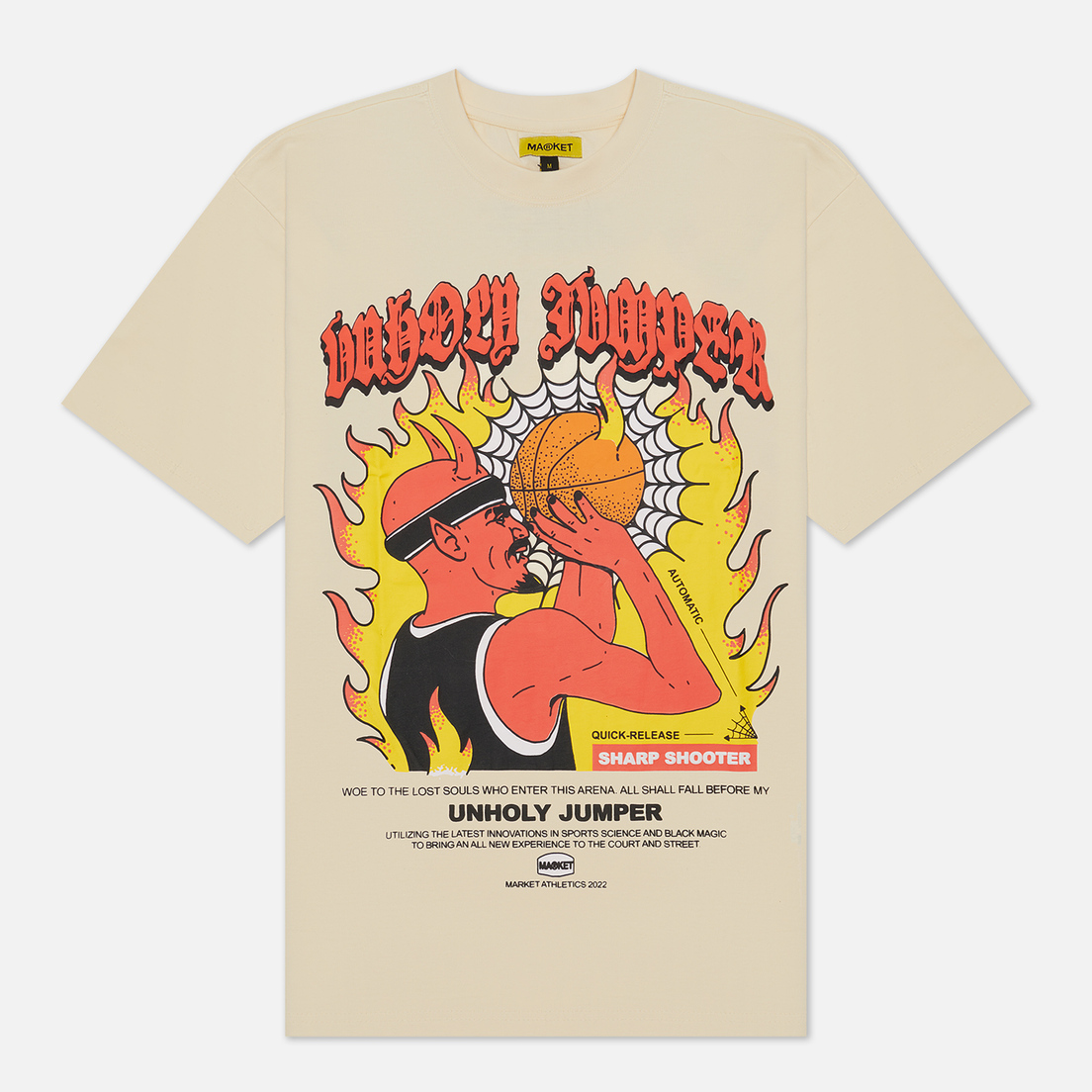 MARKET Мужская футболка Unholy Jumper