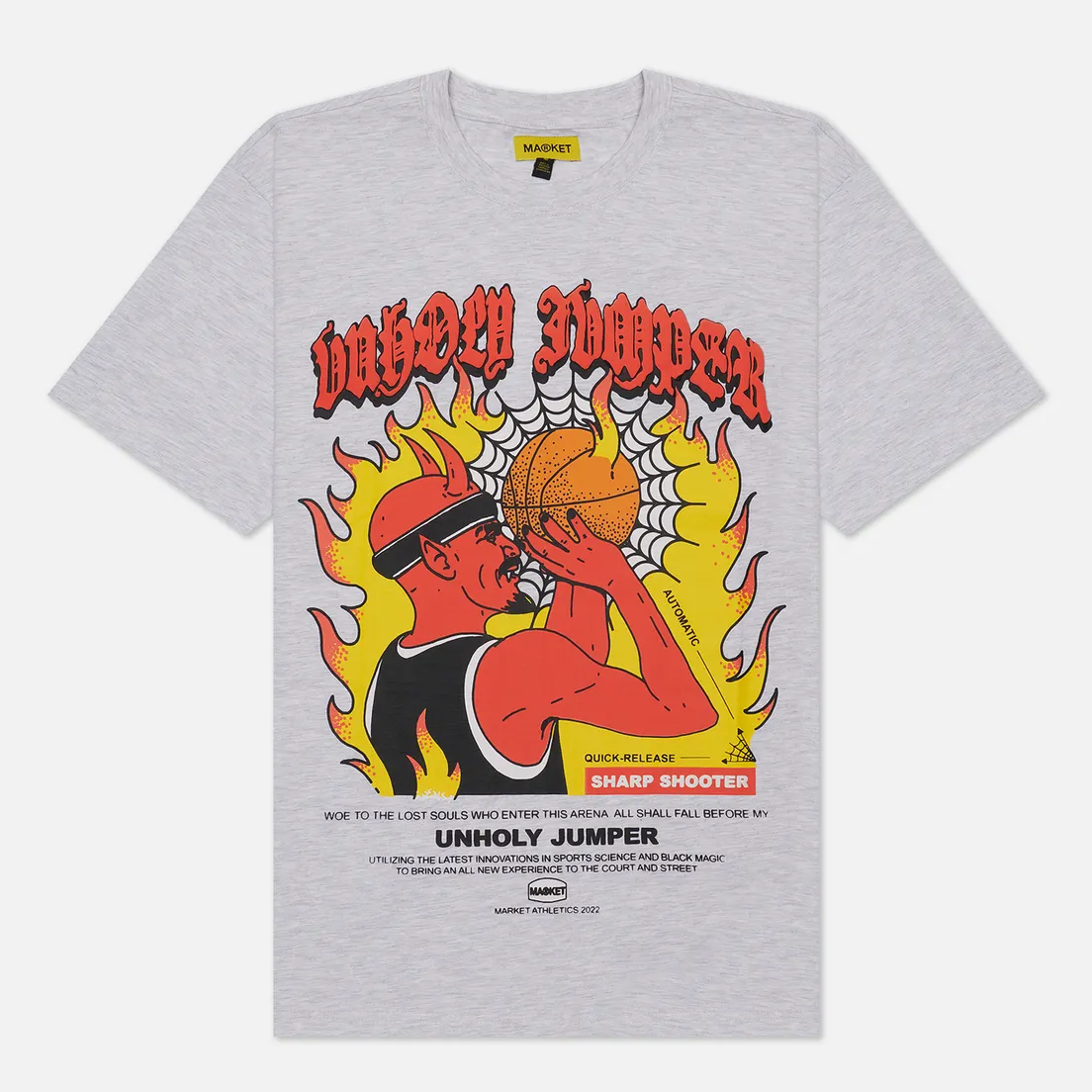 MARKET Мужская футболка Unholy Jumper