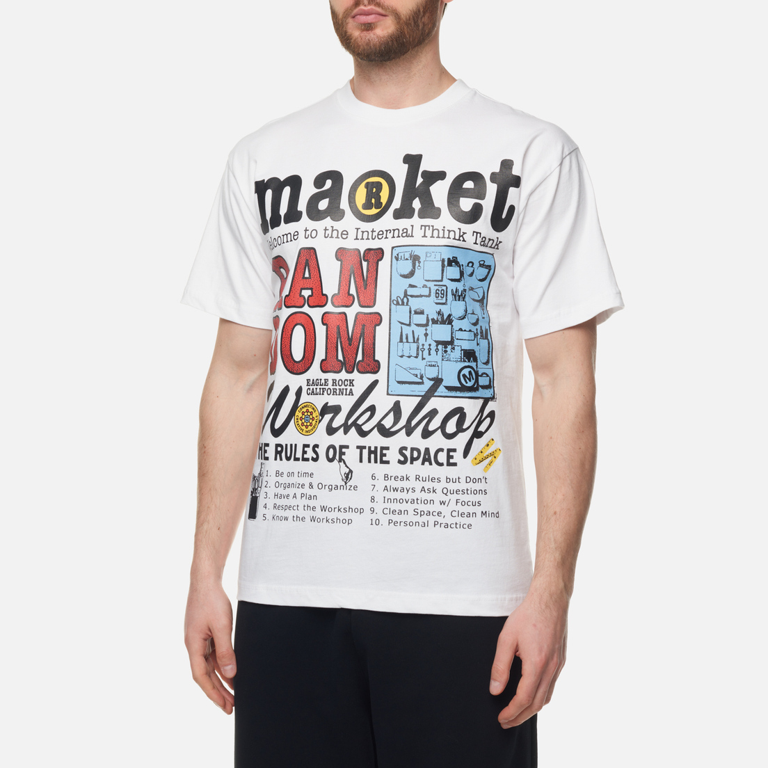 MARKET Мужская футболка Random Workshop Think Tank