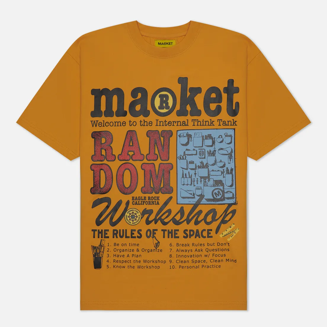 MARKET Мужская футболка Random Workshop Think Tank