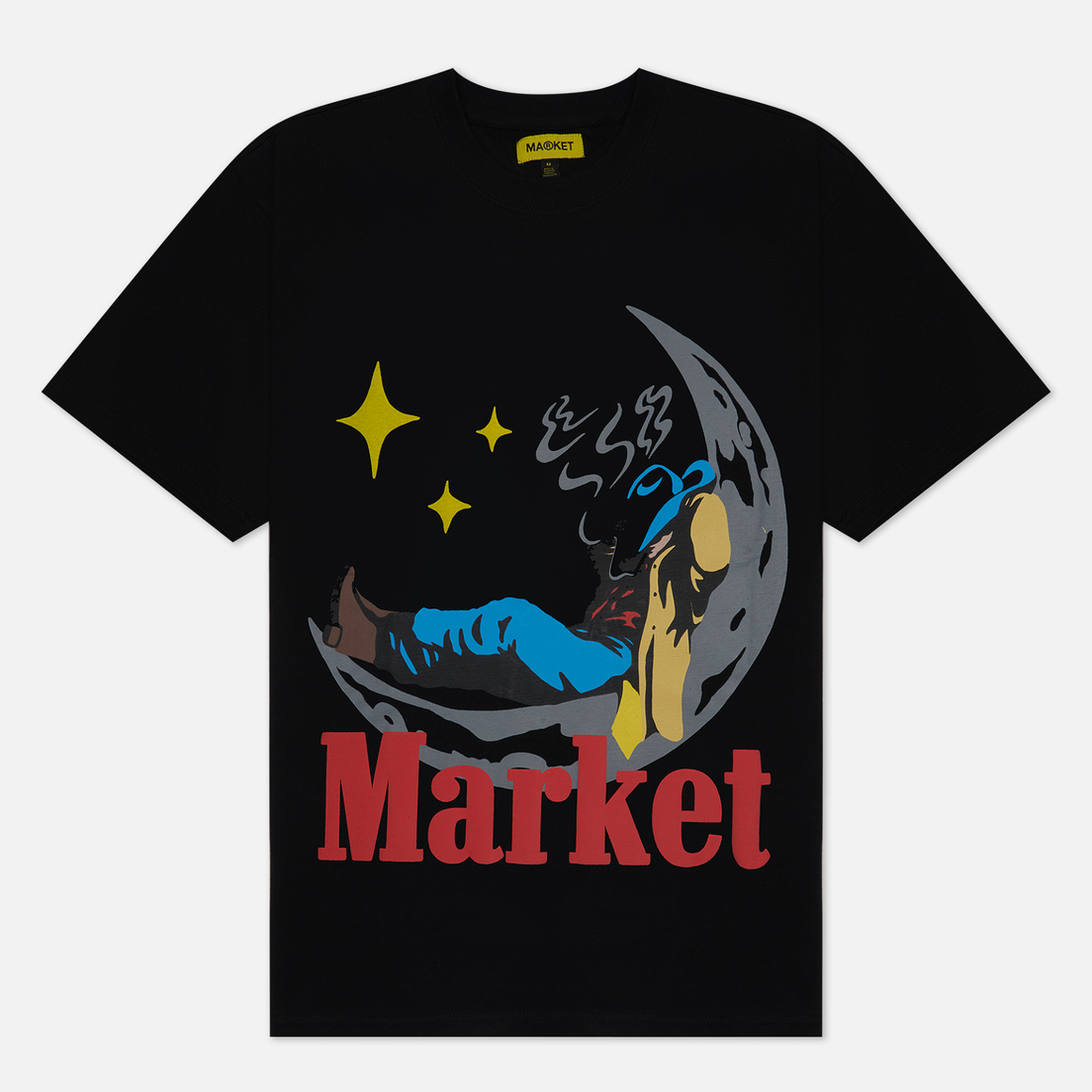 MARKET Мужская футболка Man On Moon