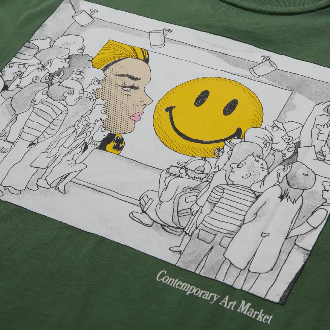 MARKET Мужская футболка Smiley Contemporary Art Market