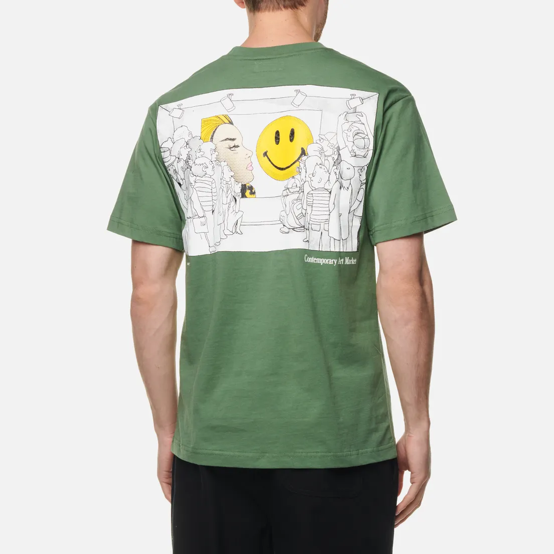 MARKET Мужская футболка Smiley Contemporary Art Market