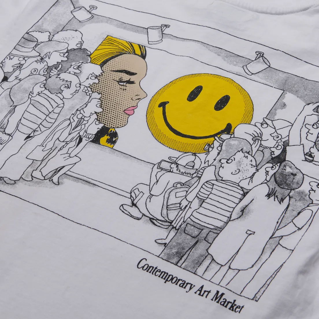 MARKET Мужская футболка Smiley Contemporary Art Market
