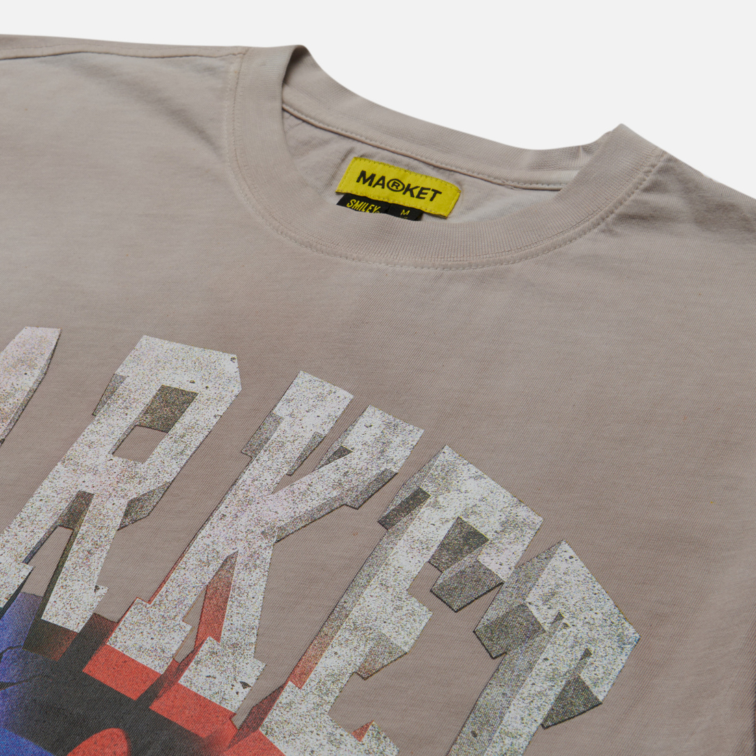 MARKET Мужская футболка Smiley Happiness Within Tie-Dye