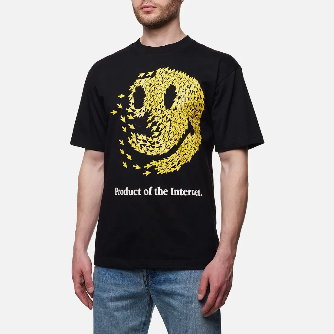 MARKET Мужская футболка Smiley Product Of The Internet