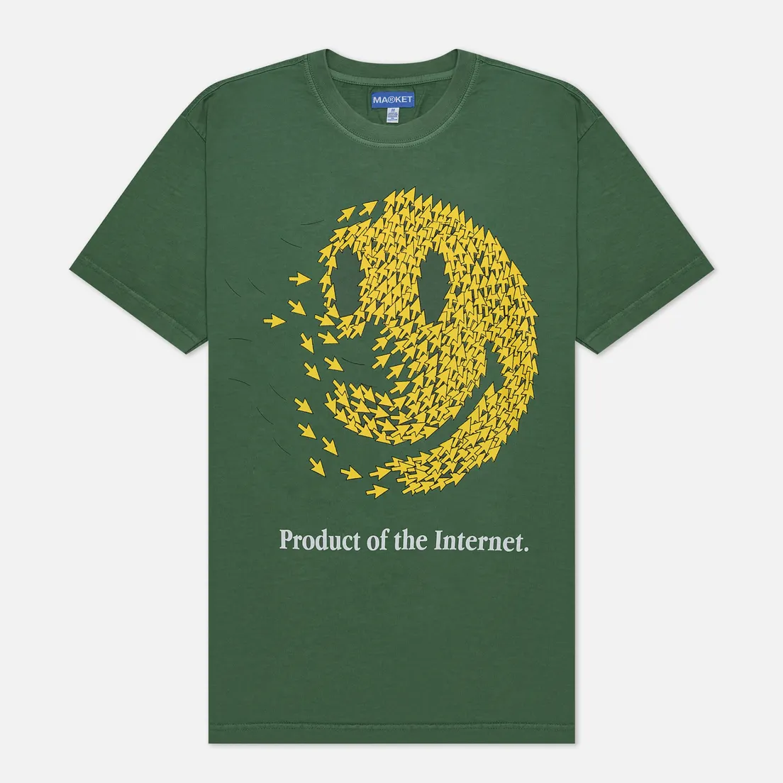 MARKET Мужская футболка Smiley Product Of The Internet