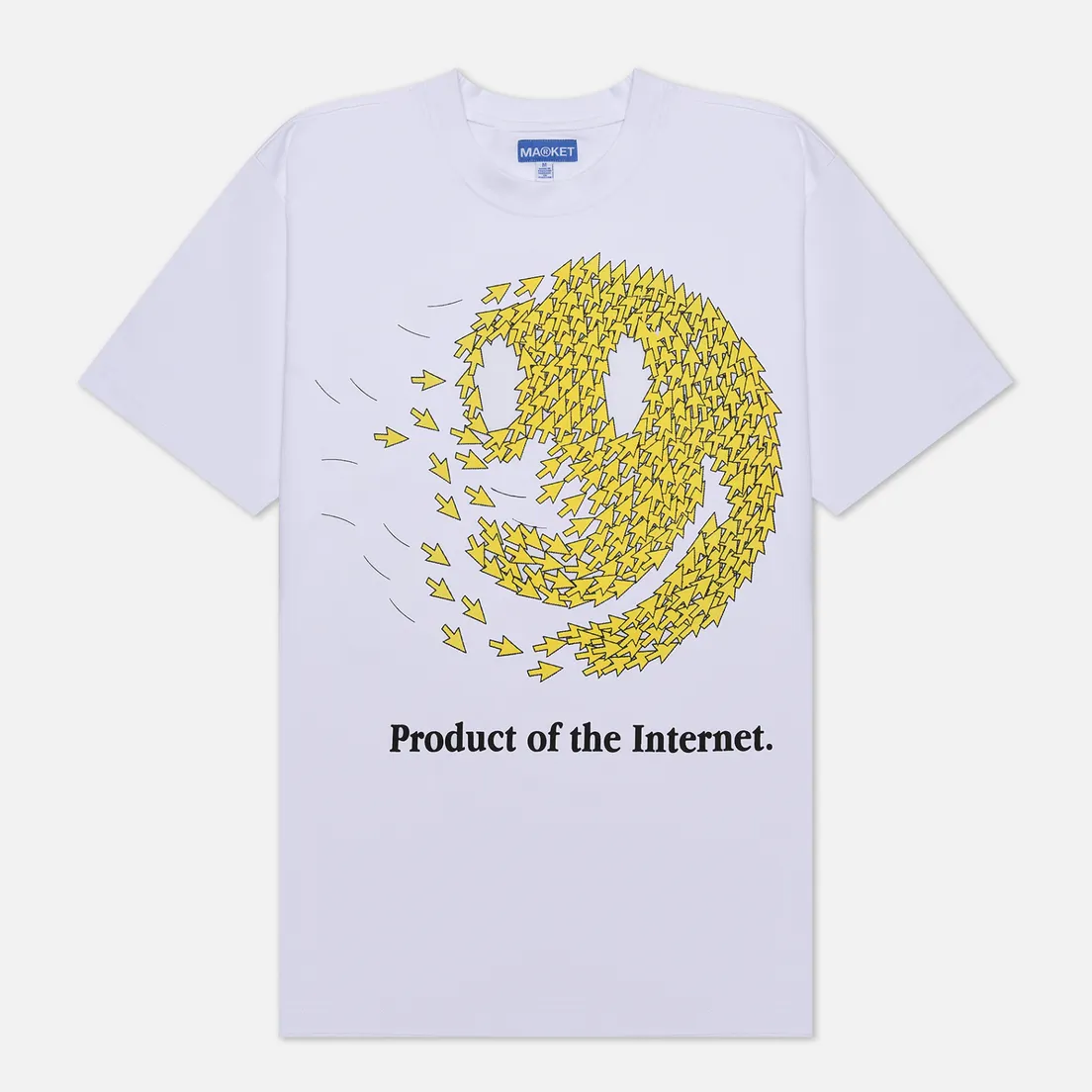 MARKET Мужская футболка Smiley Product Of The Internet