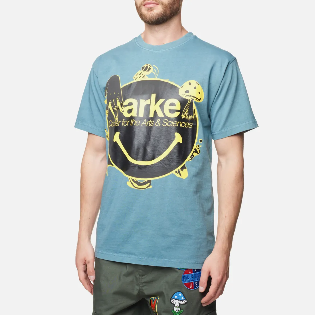 MARKET Мужская футболка Smiley Arts & Sciences